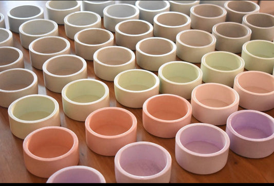 Set of 15 Wholesale Cement Candle Jar